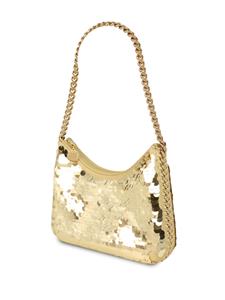 Stella McCartney mini Fabella zip shoulder bag - Goud