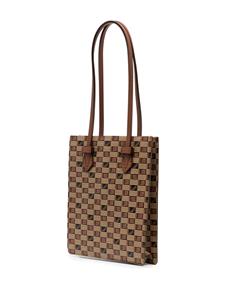 Moreau monogram-print leather tote - Veelkleurig