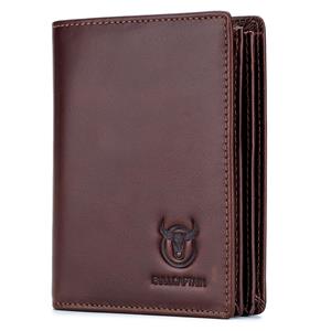 TOMTOP JMS Leather Wallet Large Capacity Wallet Credit Card Holder for Men with 15 Card Slots