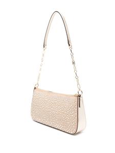 Michael Michael Kors stud-embellished leather shoulder bag - Goud