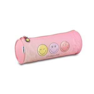 Paagman Smiley wd graduated dreams etui rond, formaat 23 cm., kleur all-over print pink