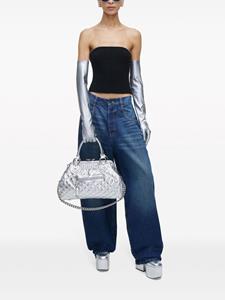 Marc Jacobs The Stam metallic tote bag - Zilver