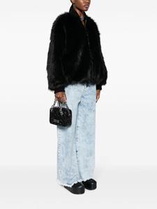 Versace Range shopper verfraaid met studs - Zwart