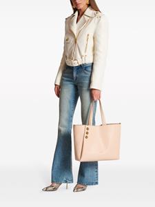 Balmain Emblème leren shopper - Beige