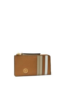 Tory Burch Leren pasjeshouder - Bruin