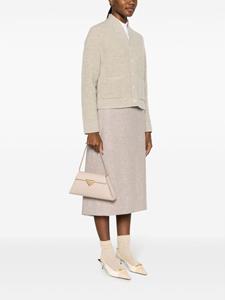 Prada Schoudertas met logogesp - Roze