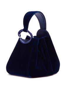 Oscar de la Renta O Handle shopper met handgreep - Blauw