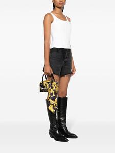Versace Shopper met barokprint - Zwart