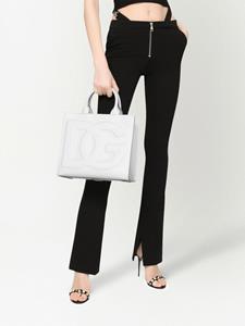 Dolce & Gabbana Shopper met logo-reliëf - Wit