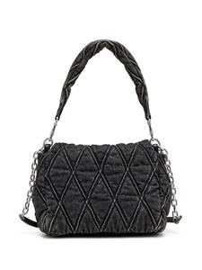 Diesel Charm-D gewatteerde shopper - Zwart