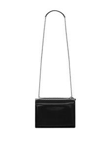 Saint Laurent Sunset schoudertas met logo - Zwart