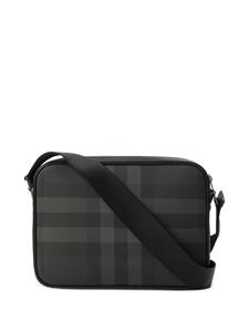 Burberry Geruite messengertas - Zwart