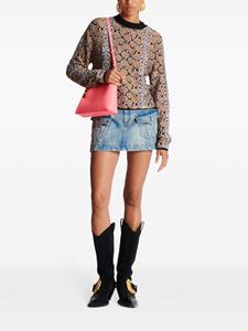 Balmain Emblem schoudertas - Roze