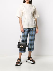 Mulberry Lily leren crossbodytas - Zwart