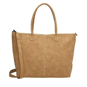 Zebra Trends Shopper/Schoudertas Mirjam Camel