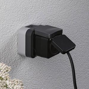 Paulmann 50138 Zigbee Smart Plug Home Zwischensteckdose Schwarz