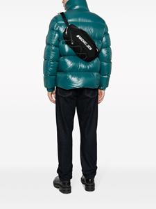 Moncler Grenoble Heuptas met logoprint - Zwart