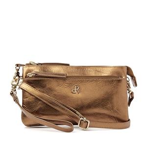 DR Amsterdam Metallics Shoulderbag - Clutch gold Damestas