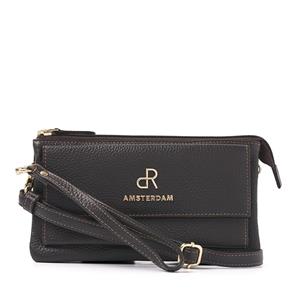 DR Amsterdam Schoudertas / Clutch antraciet