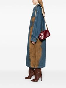 Uma Wang Leren medium schoudertas - Rood
