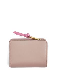 Marc Jacobs The Mini Compact portemonnee met logoprint - Roze