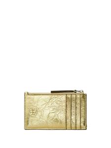 Tory Burch Fleming Soft leren pasjeshouder - Goud