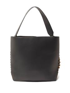 Stella McCartney Frayme shopper met ketting - Zwart