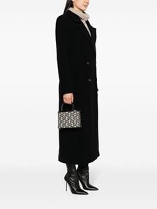 Elisabetta Franchi small logo-jacquard tote bag - Zwart