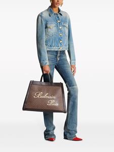 Balmain Olivier's Cabas kleine shopper - Bruin