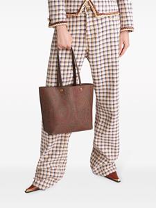 ETRO maxi  essential tote bag - Bruin
