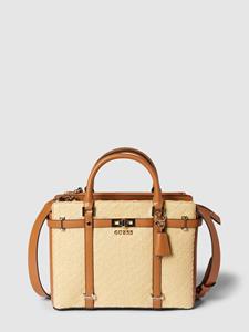 Guess Handtas met structuurmotief, model 'EMILEE LUXURY SATCHEL'