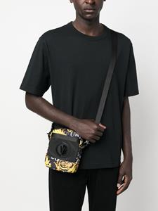 Versace Messengertas met barokprint - Zwart