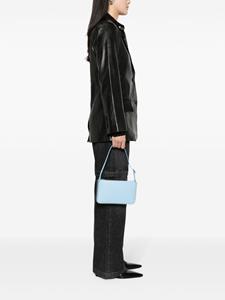 Coperni Spiral leather clutch bag - Blauw
