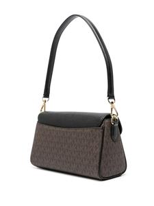 Michael Michael Kors Fleur monogrammed shoulder bag - Bruin