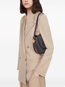 Stella McCartney medium Frayme logo-charm shoulder bag - Grijs