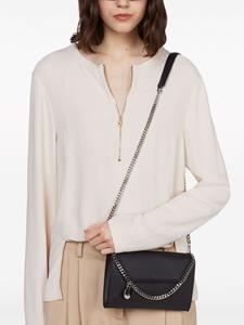 Stella McCartney Falabella logo-charm MIRUM shoulder bag - Zwart