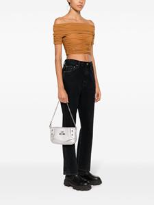 Love Moschino Schoudertas met logo - Zilver
