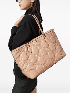 Gucci Ophidia GG Matelassé shopper - Roze