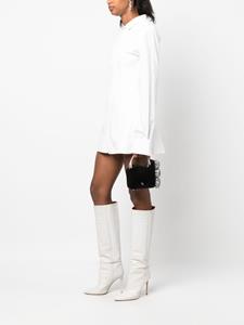 Le Silla Shopper verfraaid met studs - Zwart