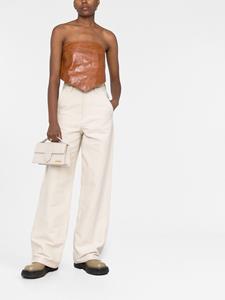 Jacquemus Le Bambino tas met handgreep - Beige