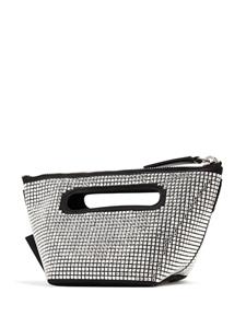 The Attico Via Dei Giardini 15 crystal tote bag - Zilver