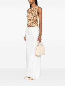 Jil Sander small Goji Square top-handle bag - Beige