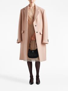 Prada Cleo schoudertas verfraaid met kristallen - Zwart