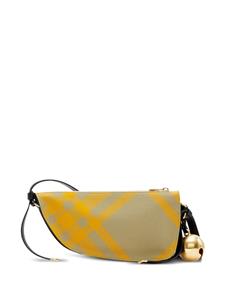 Burberry Sling Shield geruite schoudertas - Geel