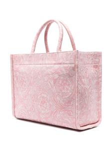 Versace Athena Barocco-print tote bag - Roze