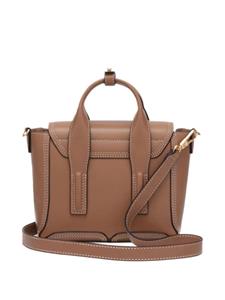 3.1 Phillip Lim Pashli leren duffeltas - Bruin