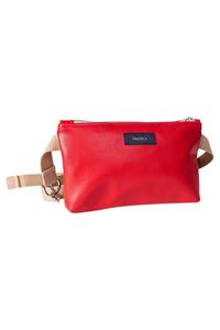 Fraenck Damen vegan Gürteltasche Scout Rot