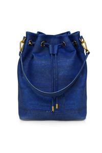 Murmali Damen vegan Bucket Bag Rucksack Gamma Navy