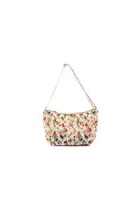 Risorse Future Damen vegan Half Moon Bag Cotton Splash