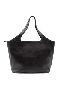 CANUSSA Damen vegan Umhängetasche Business Schwarz